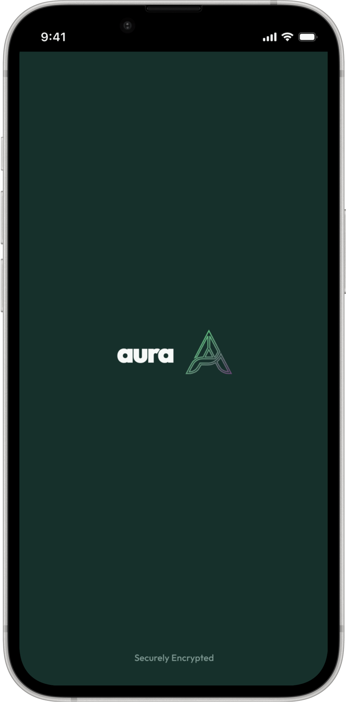 Aura Finance splash screen